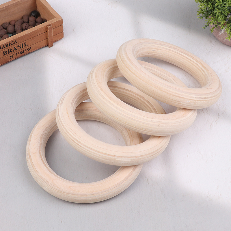 Gymnastic Rings Wooden - Anneaux de gymnastique Crossfit portables, 2