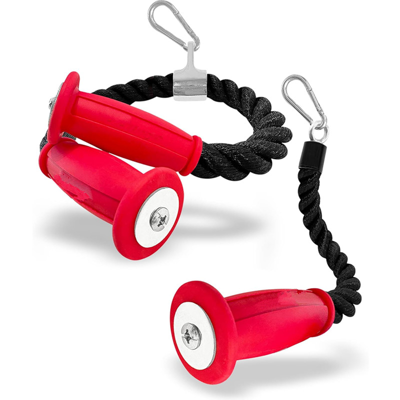 Home Gym Garden - Cordes ergonomiques pour triceps, fixation de