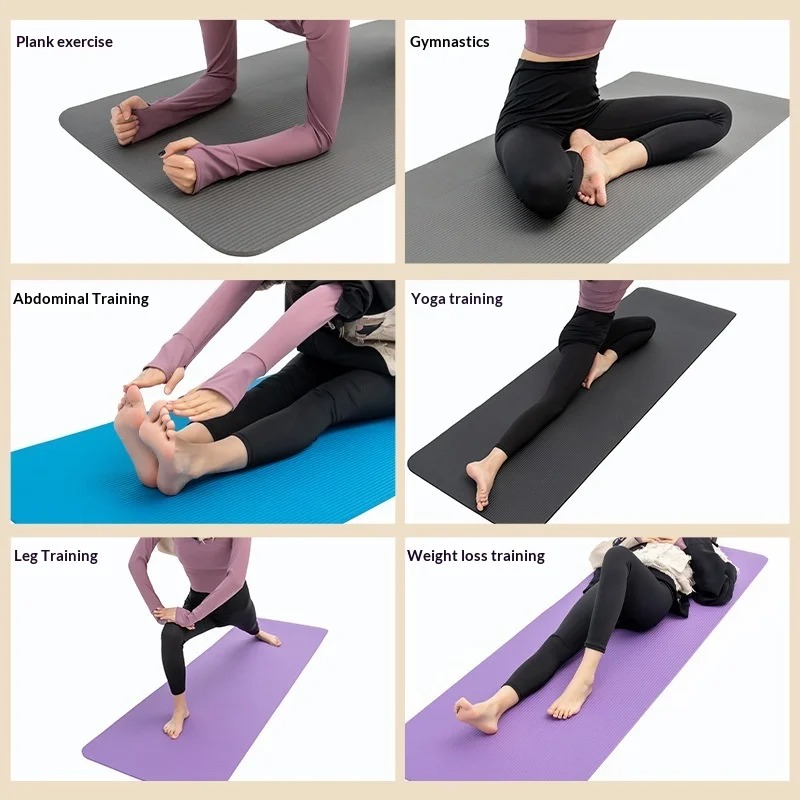 Tapis de yoga extra épais anti - Home Gym Yoga Mat avis et prix