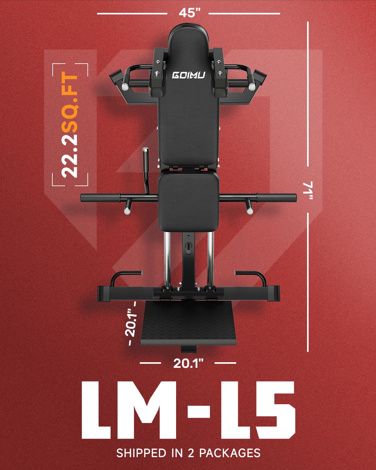 Machine de presse à cuisses L5 - Home Gym With Leg Press avis et prix