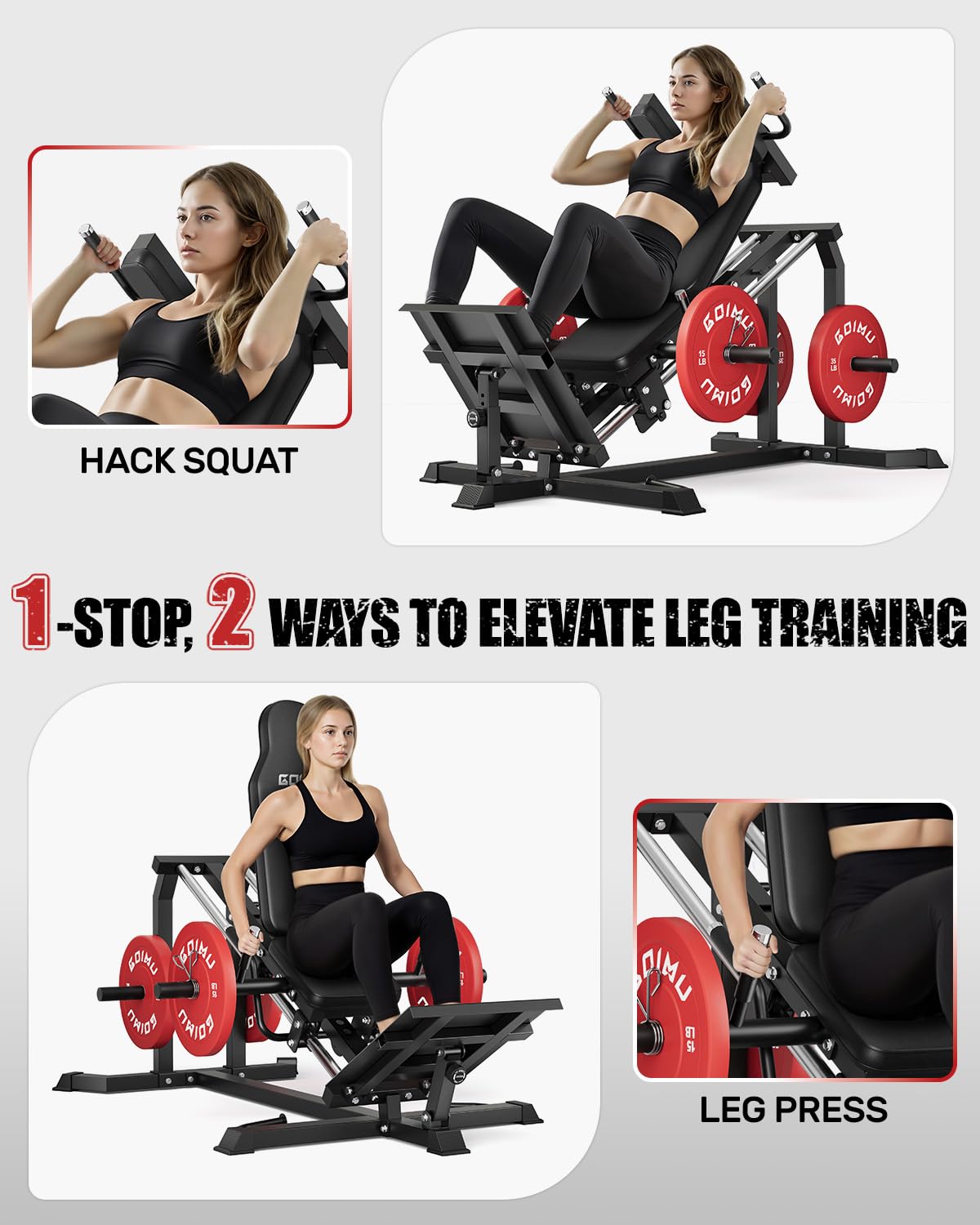 Machine de presse à cuisses L5 - Home Gym With Leg Press avis et prix