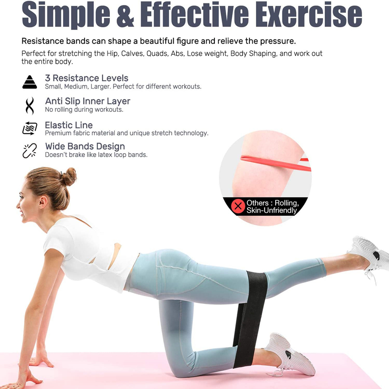 Set d'élastiques en caoutchouc - Home Gym Garden avis et prix