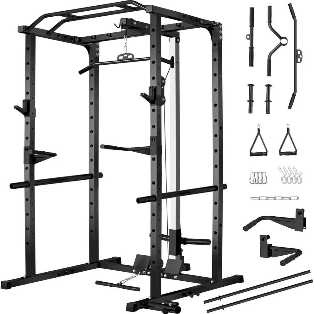 Rack de musculation de 2000 lb - Lat Pulldown Cable avis et prix