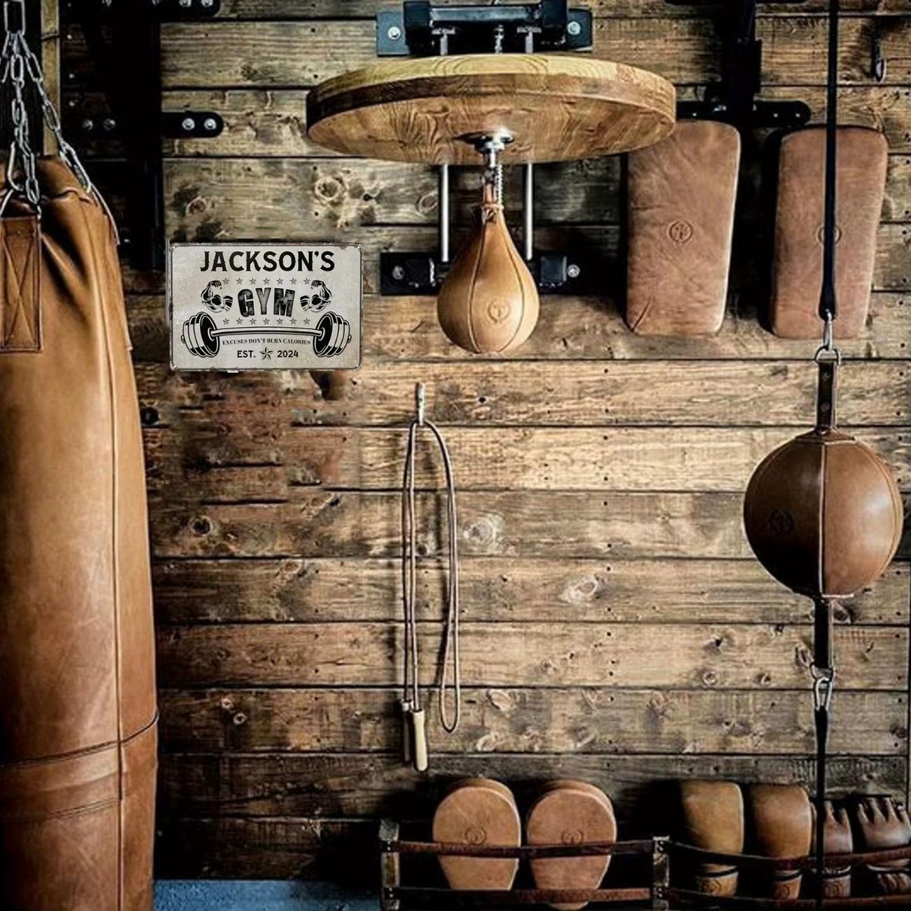 Panneau métallique personnalis - Home Gym Decor avis et prix