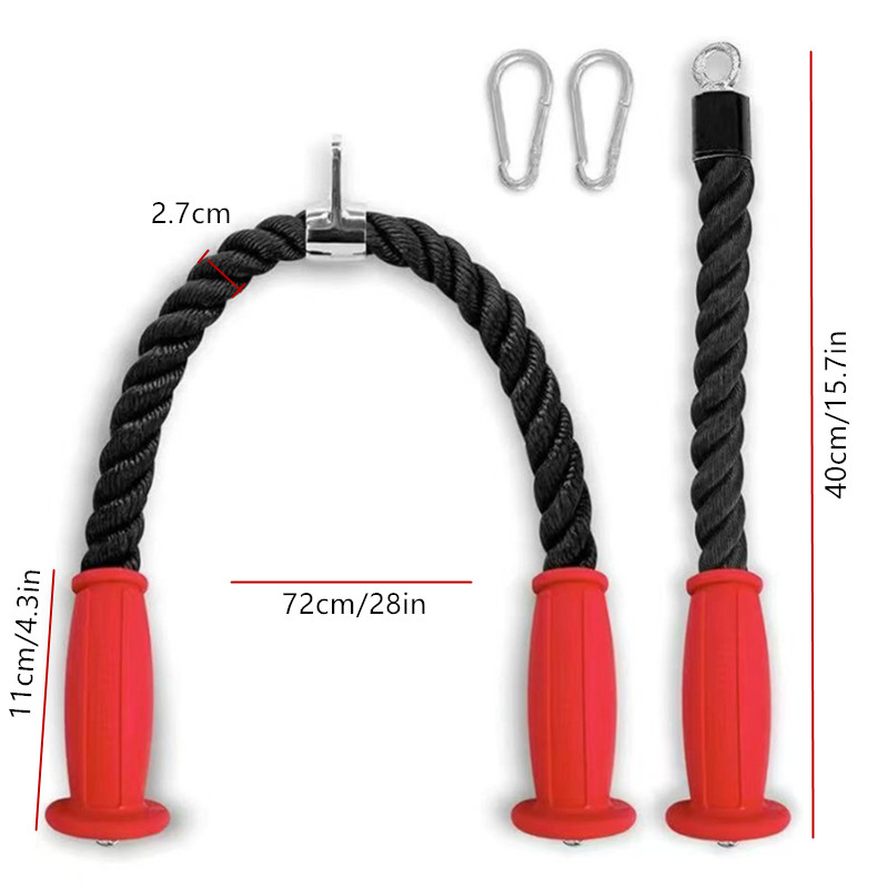 Cordes ergonomiques pour trice - Home Gym Garden avis et prix