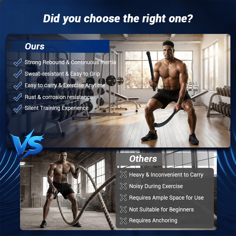 Corde de combat sans fil UMAY, - Fitness Home Gym Equipment avis et prix