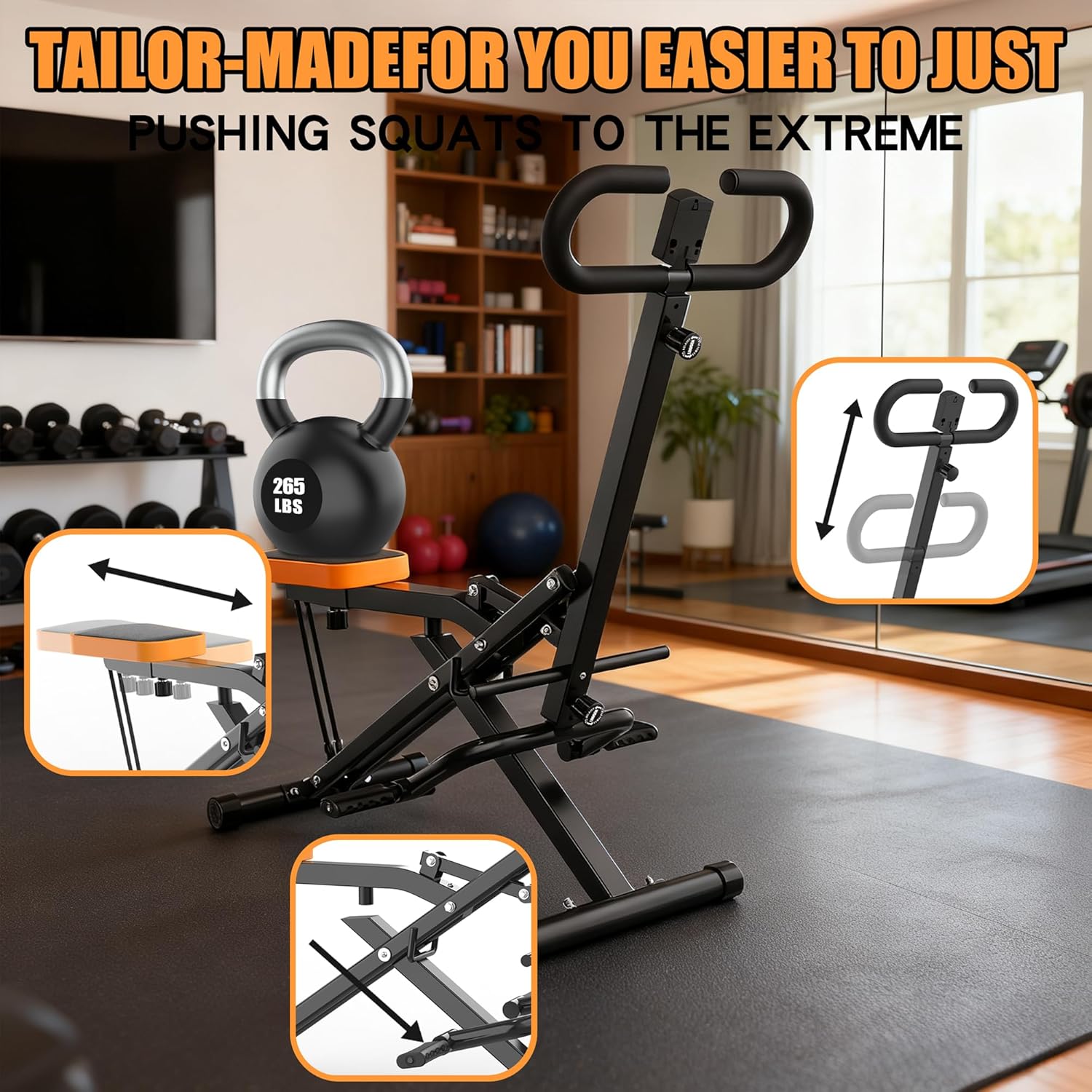 Machine à Squat pour la Maison - Home Gym With Leg Press avis et prix