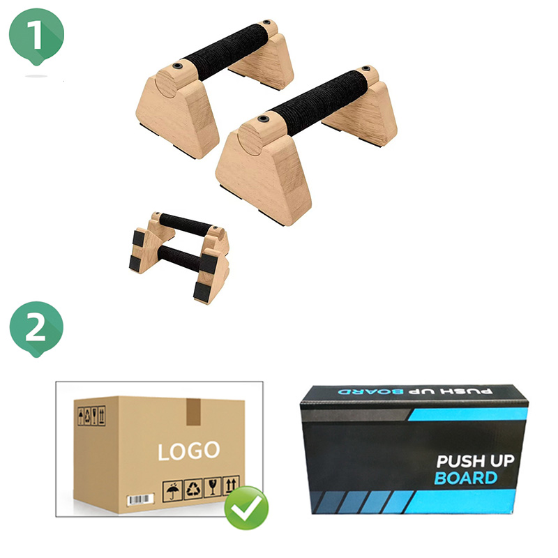Barre de pompes en bois, barre - Push Up Stand Bar avis et prix