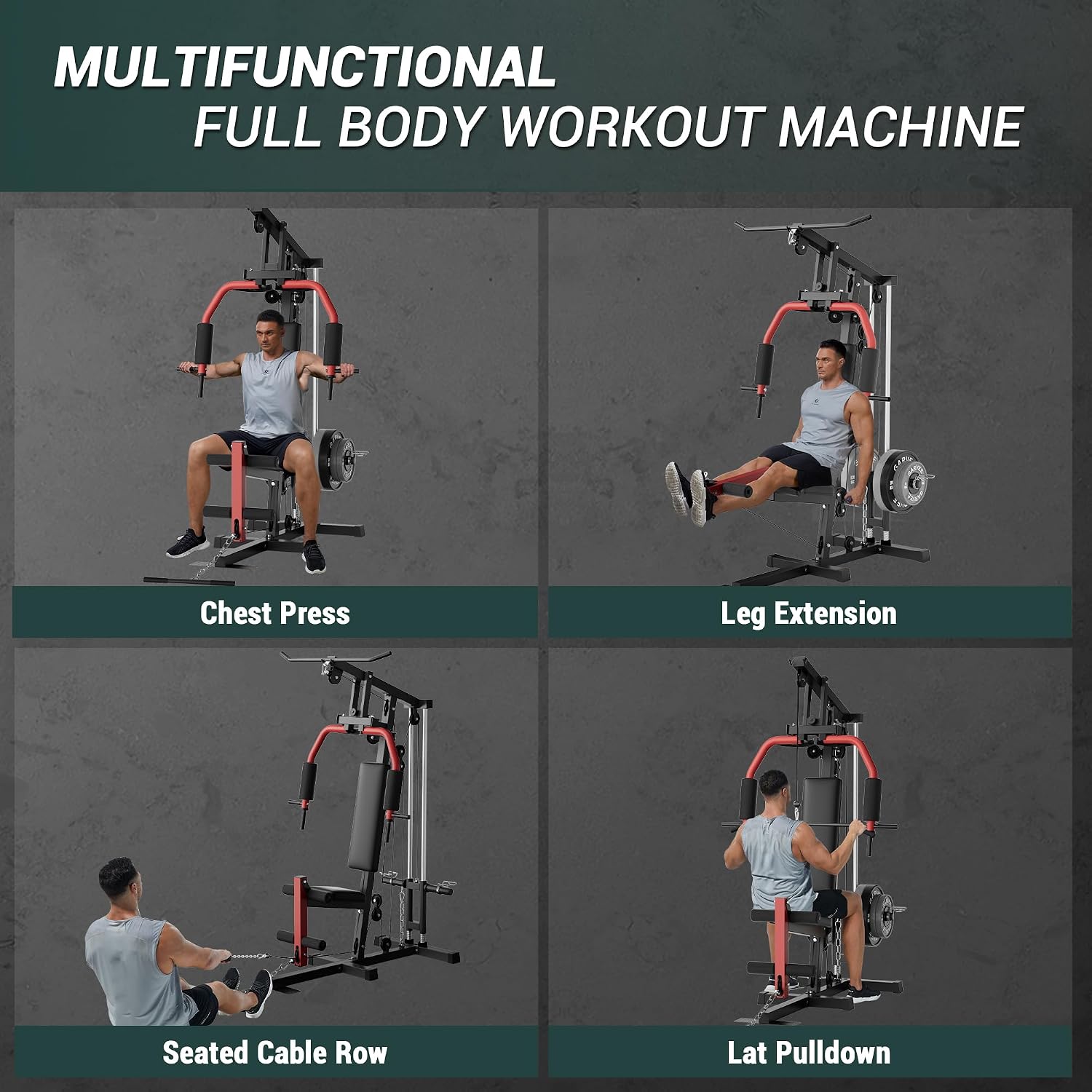 Appareil de musculation comple - Home Gym With Leg Press avis et prix