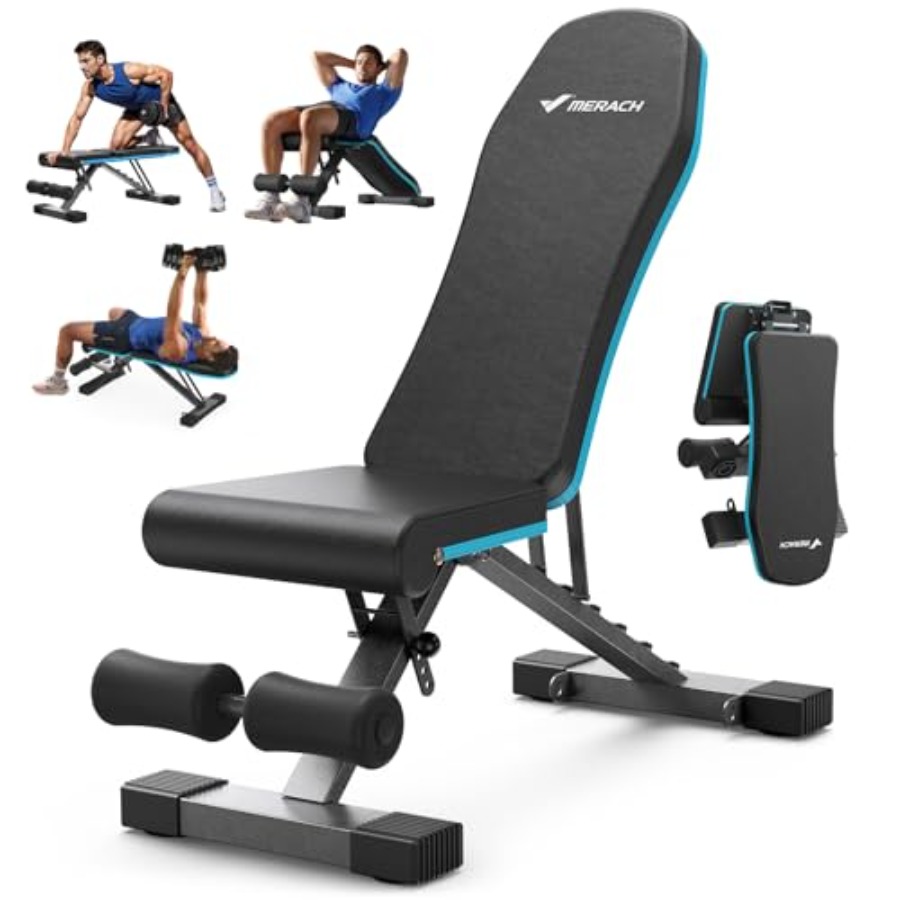 Banc de musculation pliable po - Home Gym With Leg Press avis et prix
