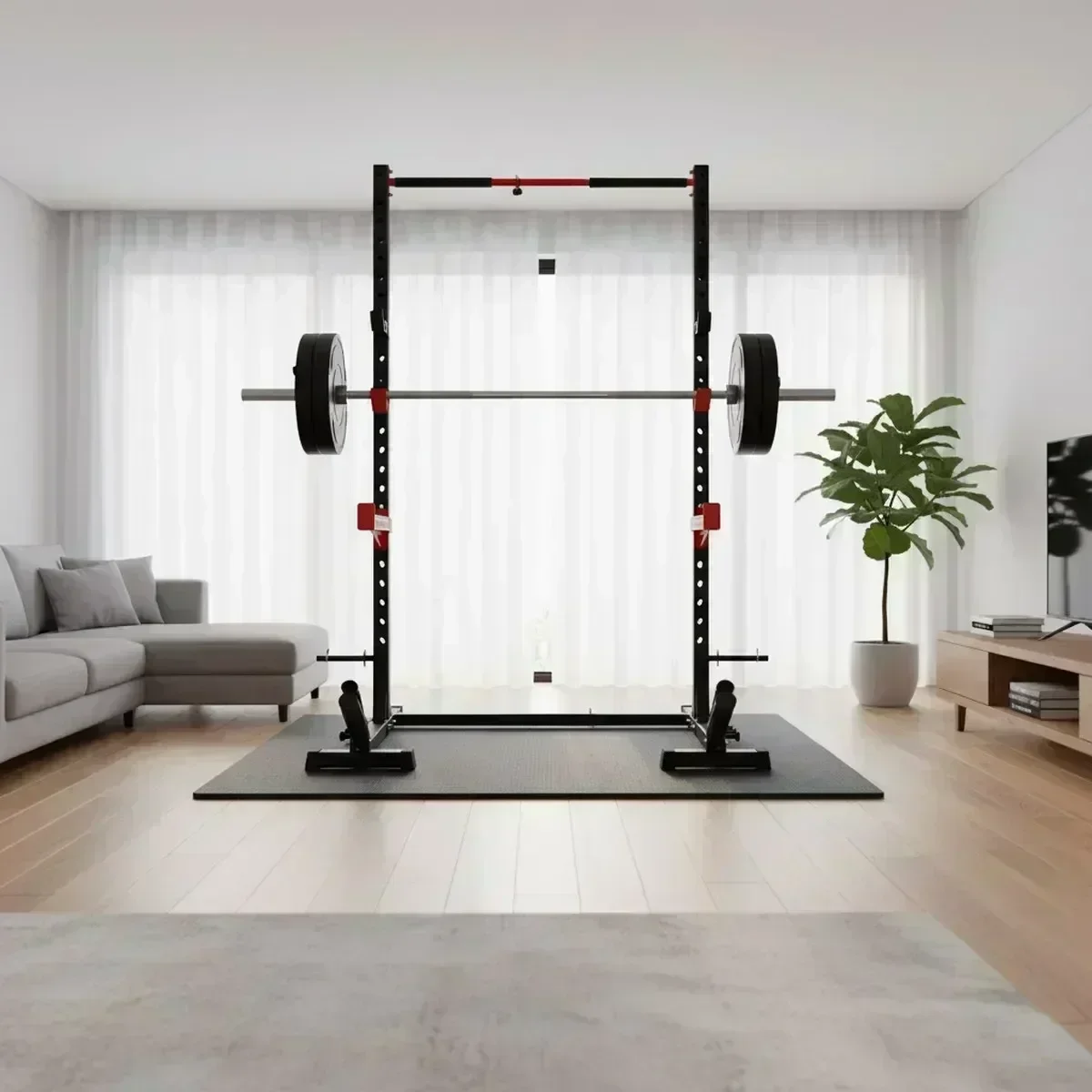 Support de Squat Réglable pour - Home Gym Pull Up avis et prix