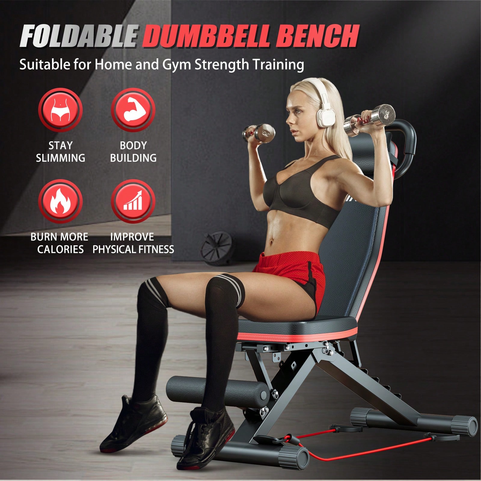 Machine de musculation pour le - Home Gym With Leg Press avis et prix