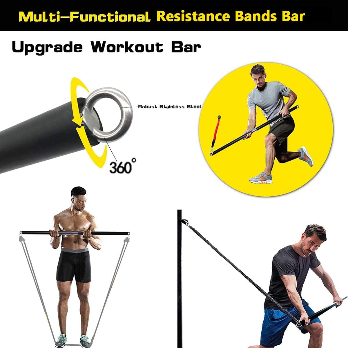 Bande élastique de résistance  - Home Gym Garden avis et prix